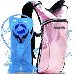 Sojourner Hydration Pack, Hydration/ Water Backpack with 2l Hydration Bladder, Festival Essential