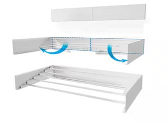 Indoor/Outdoor Laundry Garment Rack