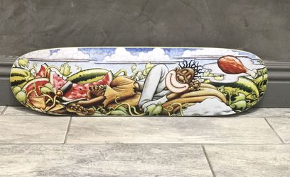 “RARE” Jovontae Turner’ World Industries “Napping Negro” Slick Bottom  Skateboard Deck -1992 for Sale in West Hollywood, CA - OfferUp