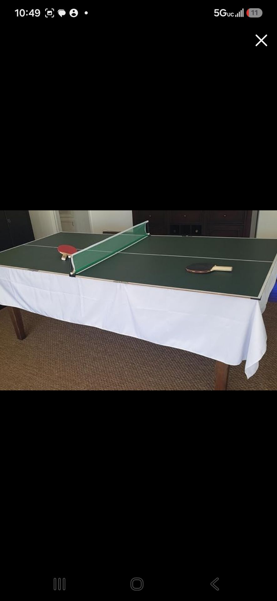3' in 1 ping pong table