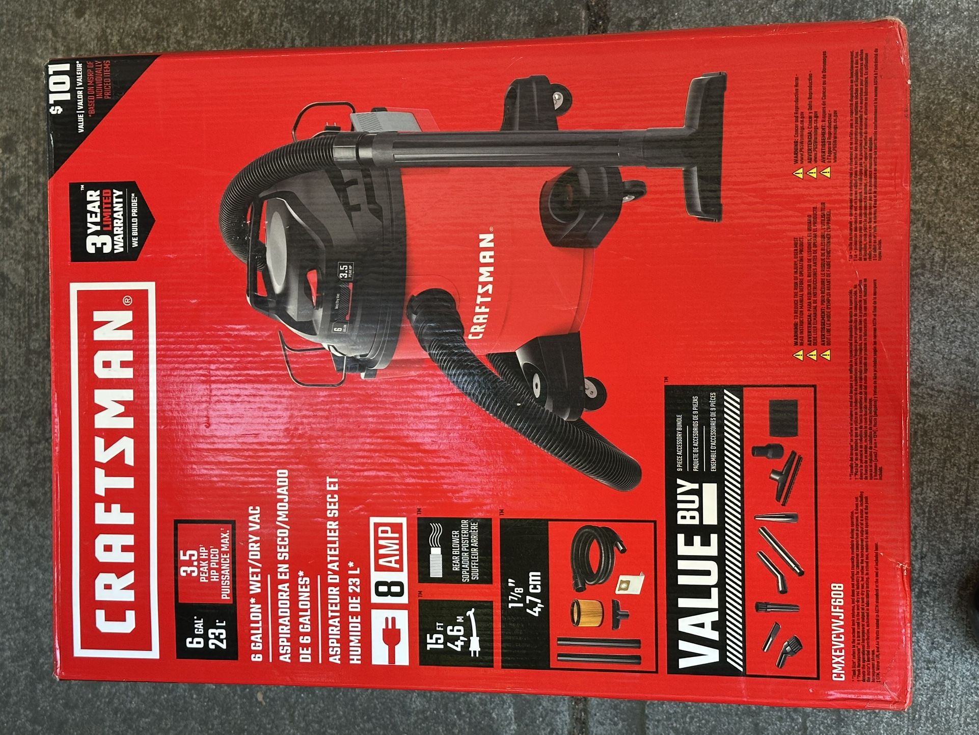 Craftsman Shop Vac