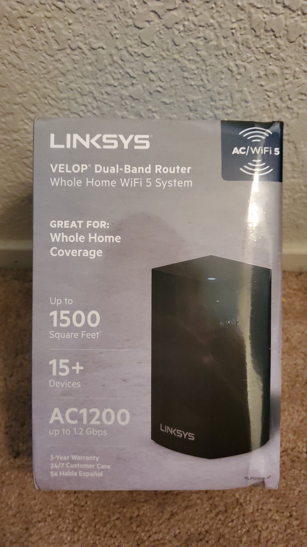 New Linksys Velop Dual Band Router WiFi System