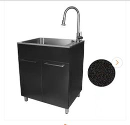 Glacier Bay 28" free standing Laundry sink