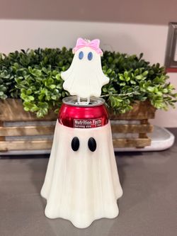Ghost Halloween Soda Can Holder