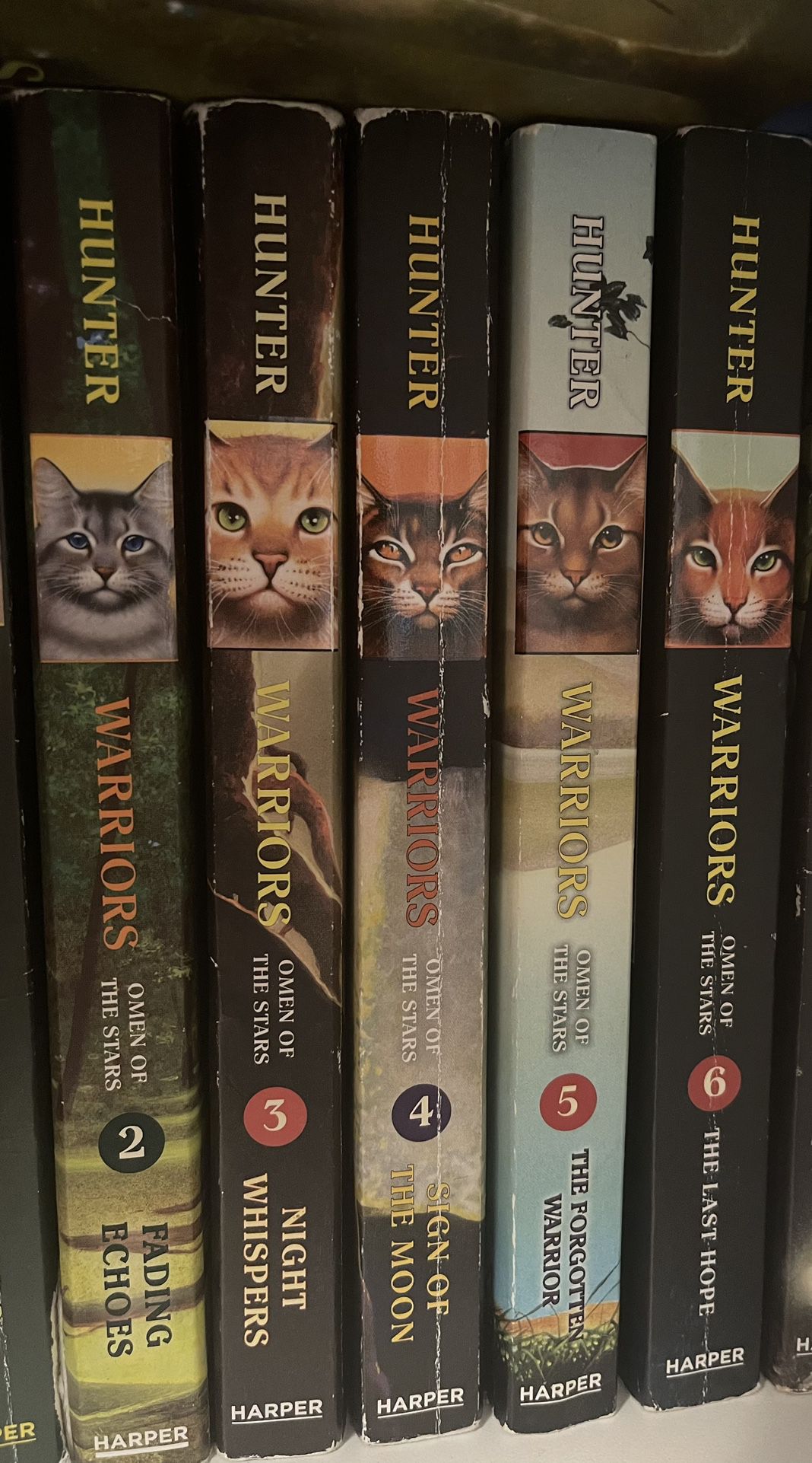 Warrior Cats 4th Series Paperback (Books 2-6)
