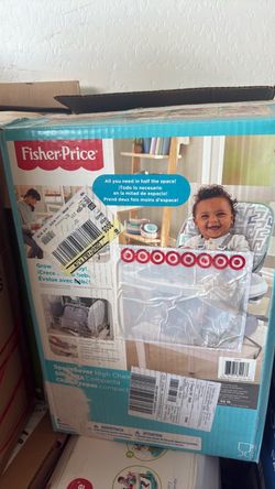 Space saver high chair