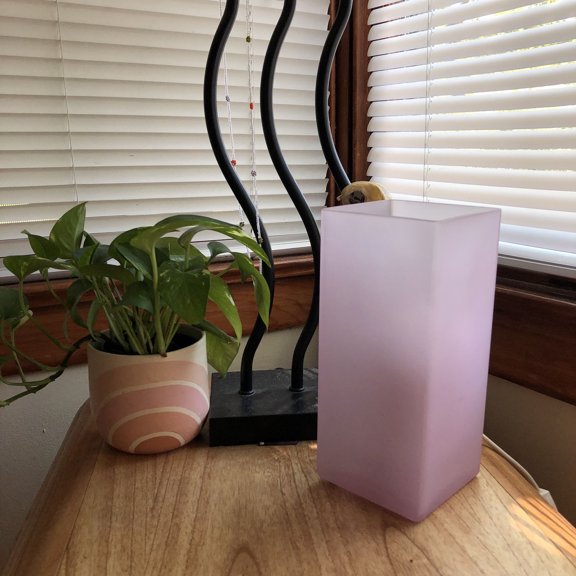 IKEA Soft Pink Lamp