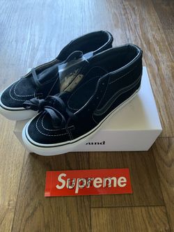JJJJound Vans Vault Sk8 Mid Black Size 8M