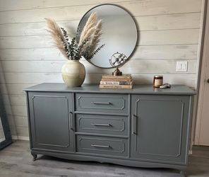 Stunning Refinished French Country / Modern Farmhouse Credenza  - delivery available