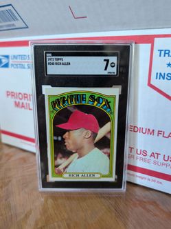 1972 Topps Rich Allen #240 SGC 7 NM
