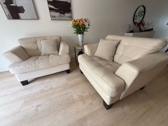 Genuine Leather Sofa