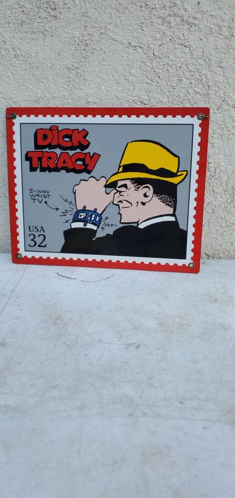 Dick Tracy Comic Strip porcelain collectables 12