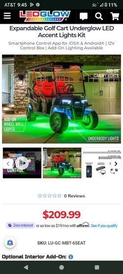 Ledglow Golf Cart Lights