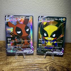 Deadpool & Wolverine Pikachu VCOS cards