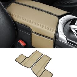 Center Console Cover Compatible with Mercedes Benz E Class W213 E200 E250 E300 E400 E-2023 and GLS Class C257 CLS-2023 Armrest Cover P