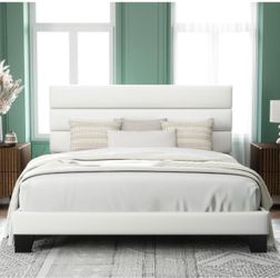 Bed frame and mattress