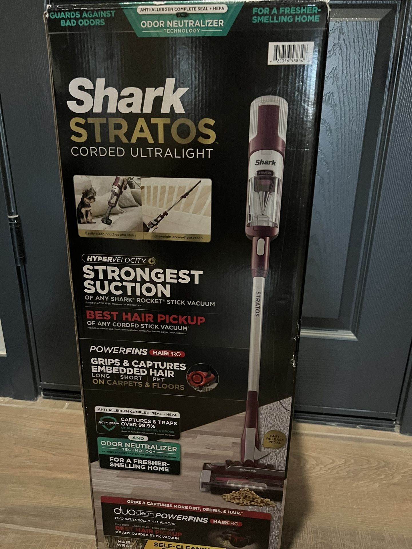 Shark Stratos Corded Ultralight stick Vacuum