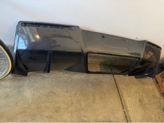 Carbon fiber diffuser C7 corvette