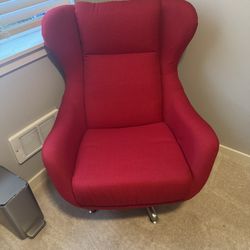 Red spinning Chair 