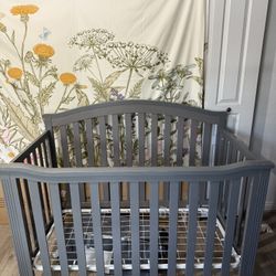 Gender Neutral Infant Crib (adjustable)