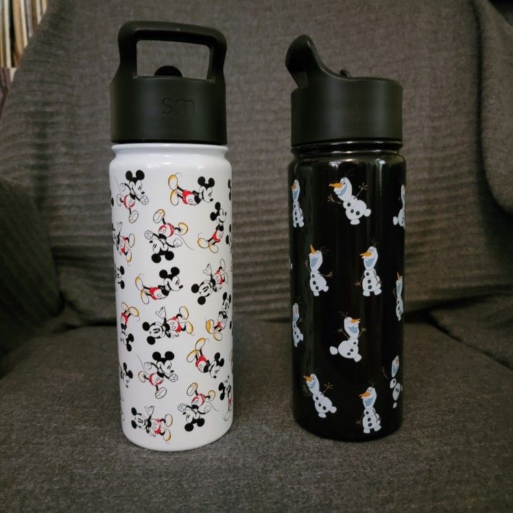Simple Disney 2 Water Bottles