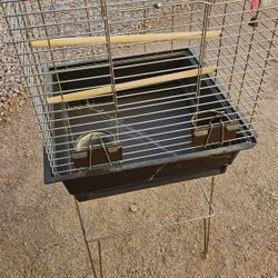 Bird Cage With Stand