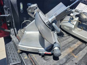 Hobart meat slicer