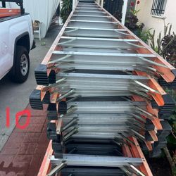 Escaleras de 10 pies de fibra de vidrio perfectas, condiciones casi nuevas $160 cada 