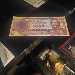 Banco De Paraguay Bank Note