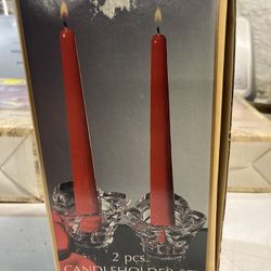 1Box Of 2 Candle Holders. 