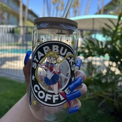 Sailor Moon Glass Cup