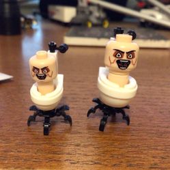 Lego Compatible Parasitic Toilet Man 