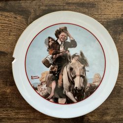 Norman Rockwell Plate