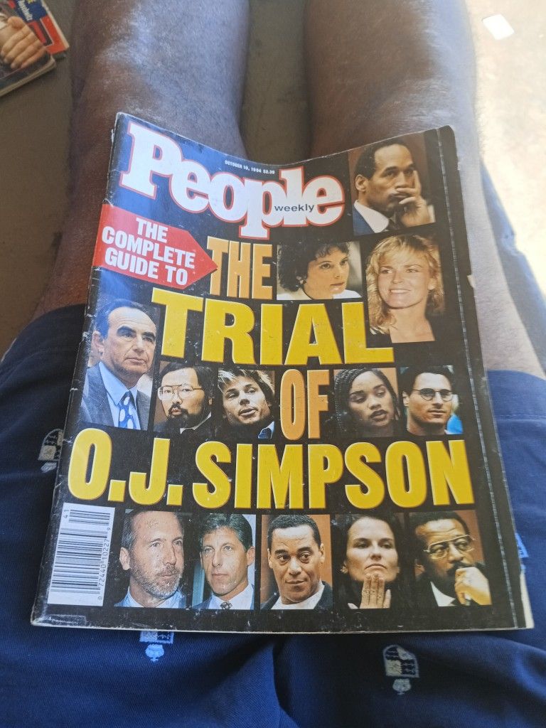 THE TRIAL OF O J SIMPSON PEOPLE MAGAZINE 