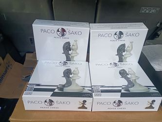 Paco Sako Peace Chess Game (Lot of 4)