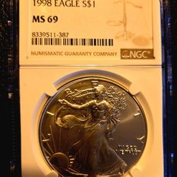 2017 MS 69 Silver American Eagle