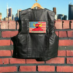 Supreme Faux Leather Vest Toy Machine