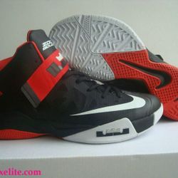 Nike Zoom LeBron Soldier VI – Black – Red – White