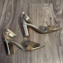 Golden Heels, Size 5 1/2