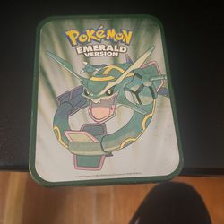 Pokemon Emerald Collectors Tin (WORN) 