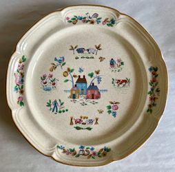 Vintage International “Heartland” Farm Scene Chop Plate/Serving Platter