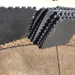 Rubber Gym Mats (12ea)