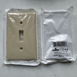 Standard Sized, Light Switch Covers, NEW, qty-36, BEIGE