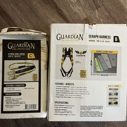Guardian Seraph Harness And External Shock Lanyard 