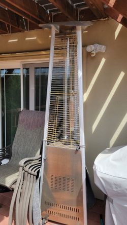 Must go-Hanover stainless steel glass patio heater