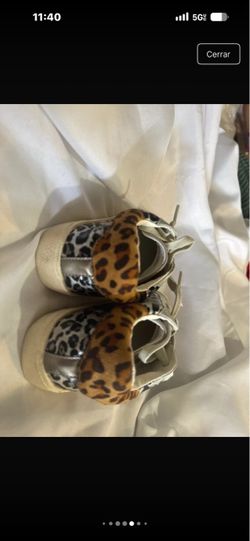 Baby Leopard Print Sneakers