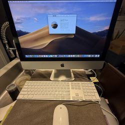 iMac (Retina 4K, 21.5-inch, 2017) A1418 EMC 3069 3.6 GHz Intel Core i7 16 GB 1.03 TB Fusion Drive Keyboard and Mouse 