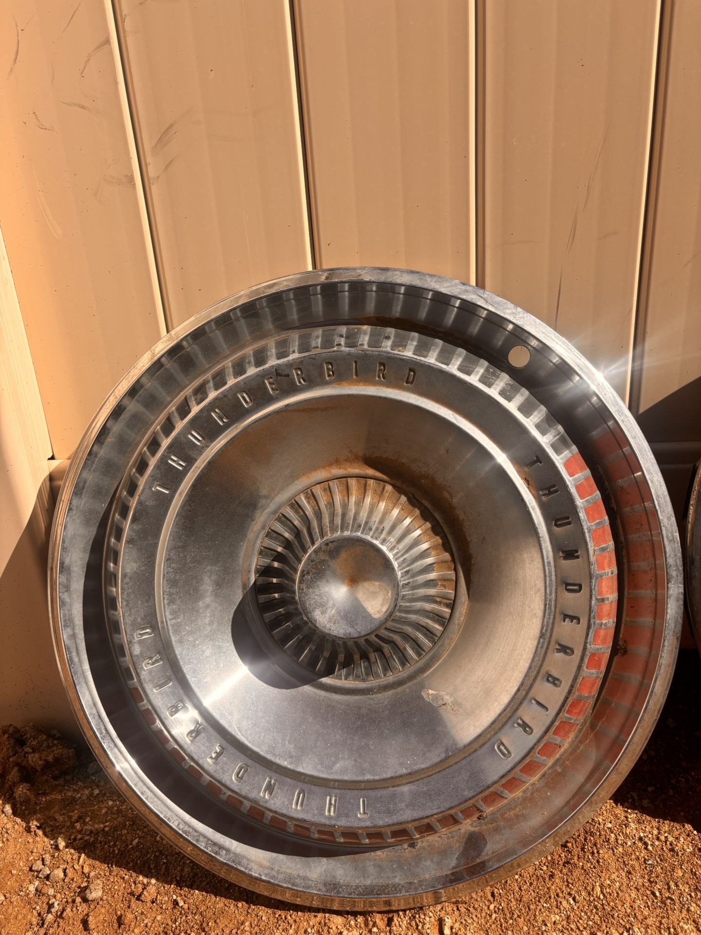 Vintage hubcaps