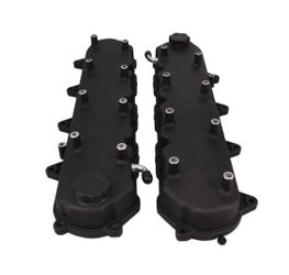 TSP JM8083-1BK GM LT Cast Aluminum Valve Covers w/ Coil Mounts, Black, Pair