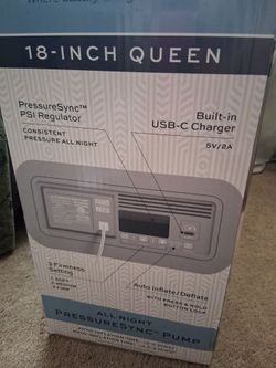 Foam top air mattress